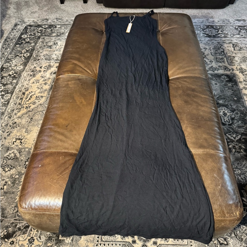 SKIMS SOFT LOUNGE LONG SLIP DRESS - Picture 7 of 11